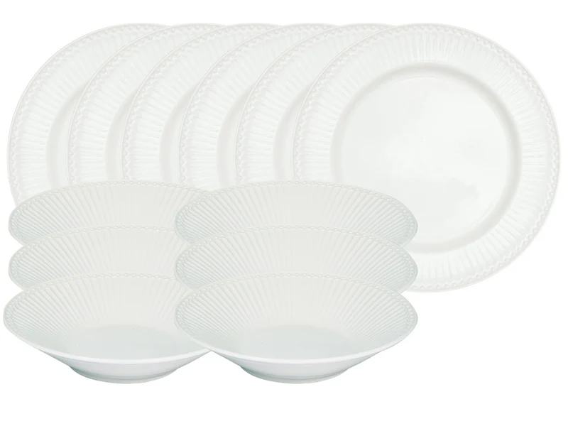 Greengate Alice Tafelset white 12tlg