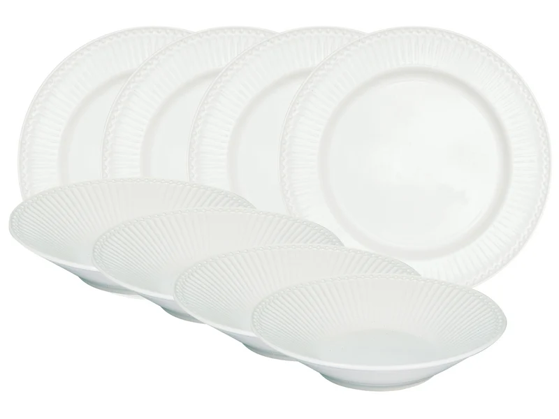Greengate Alice Tafelset white 8tlg