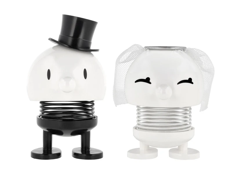 Hoptimist Bride & Groom White 8,5cm