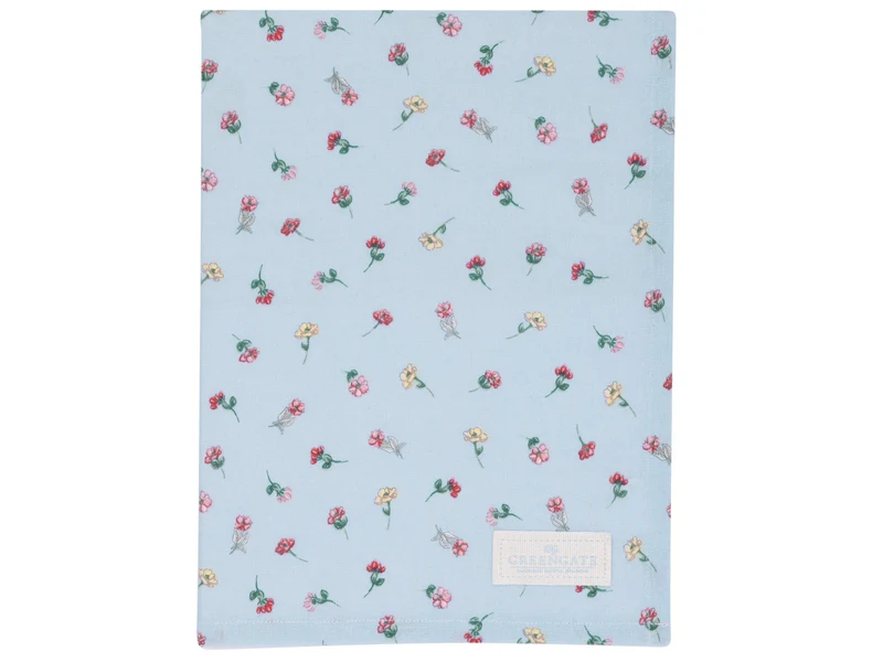 Greengate Lianca Geschirrtuch pale blue 70x50cm
