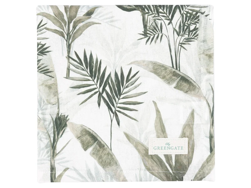 Greengate Eira Serviette white 40x40cm