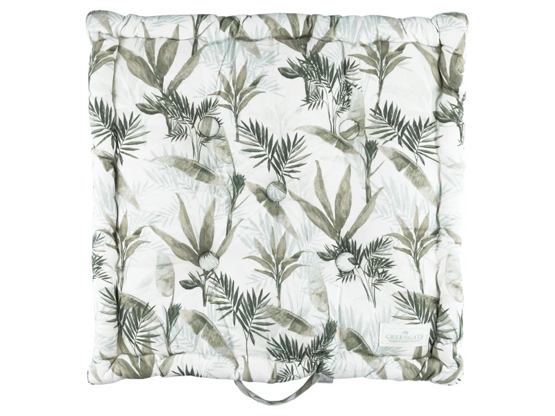 Greengate Eira Sitzkissen white 50x50cm