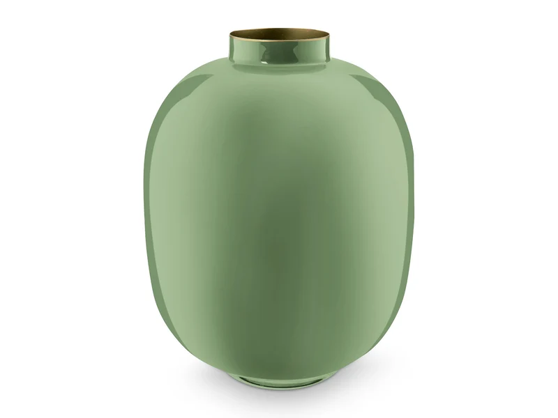 PIP STUDIO Vase Glass Soft Green 32cm
