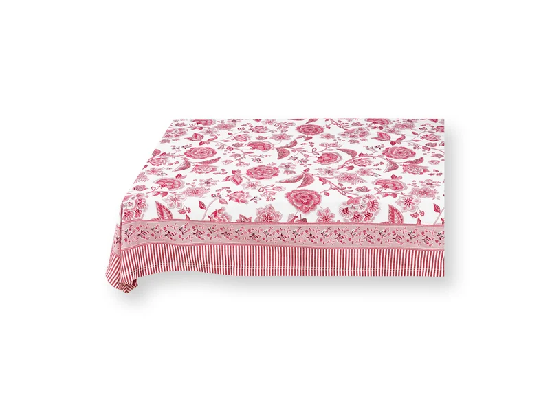PIP STUDIO Royal Regal Flower Red Tischdecke 160x260cm