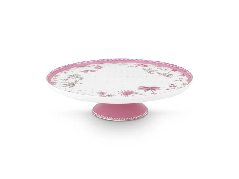 PIP STUDIO Jolie Dots Gold Pink Kuchenplatte 21cm