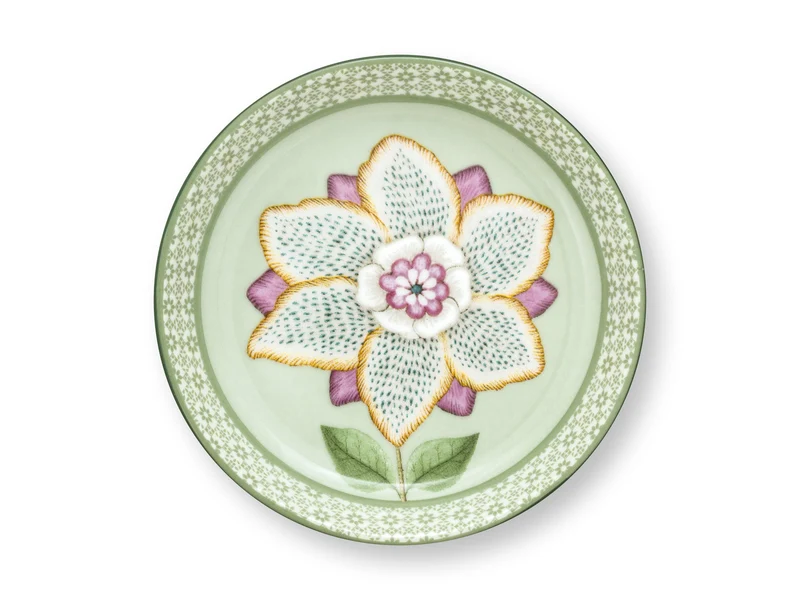 PIP STUDIO Lily&Lotus Light Green Teebeutelablage 9cm