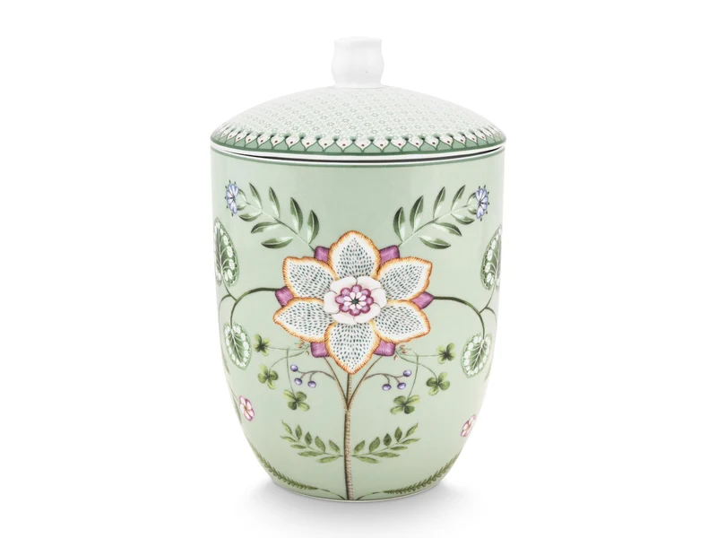 PIP STUDIO Lily&Lotus Light Green Vorratsbehälter 1,5l