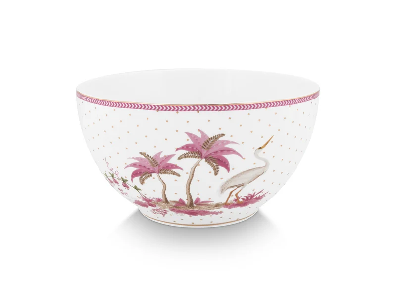 PIP STUDIO Jolie Dots Gold Pink Bowl 18cm