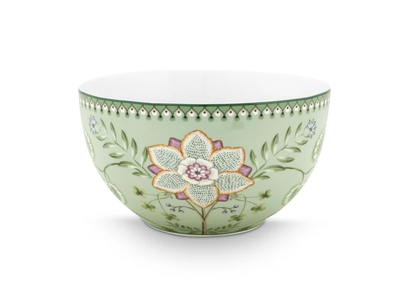 PIP STUDIO Lily&Lotus Light Green Bowl 18cm