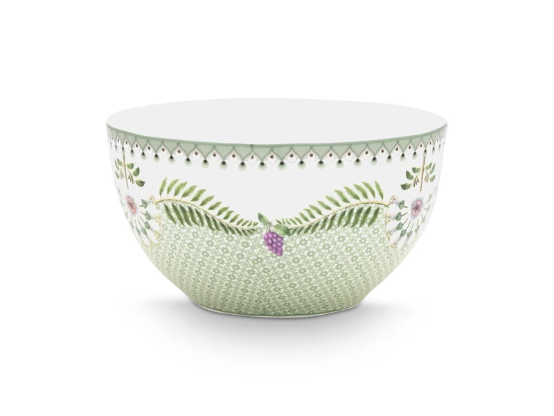 PIP STUDIO Lily&Lotus Tiles Light Green Bowl 15cm