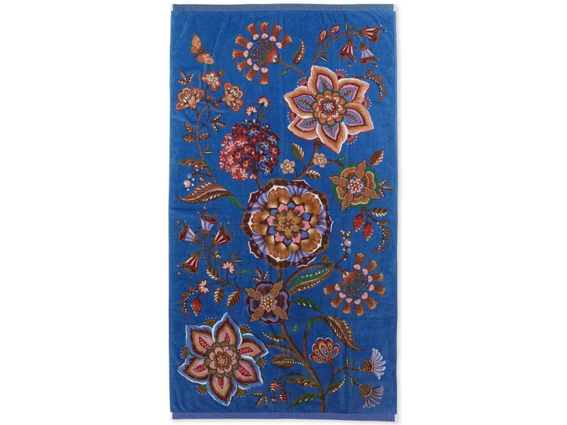 PIP STUDIO Viva la Vida blau Badetuch 100x180cm (1 Stück)