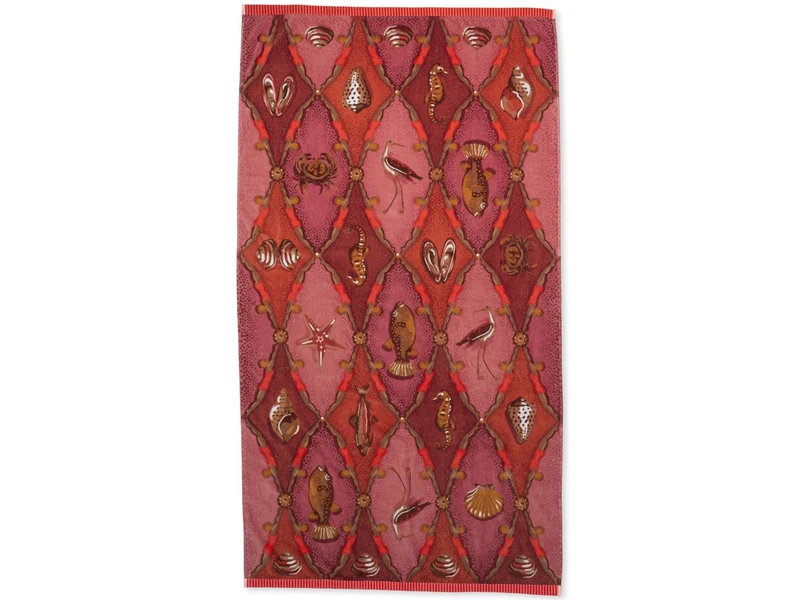 PIP STUDIO Little Sea pink Badetuch 100x180cm (1 Stück)