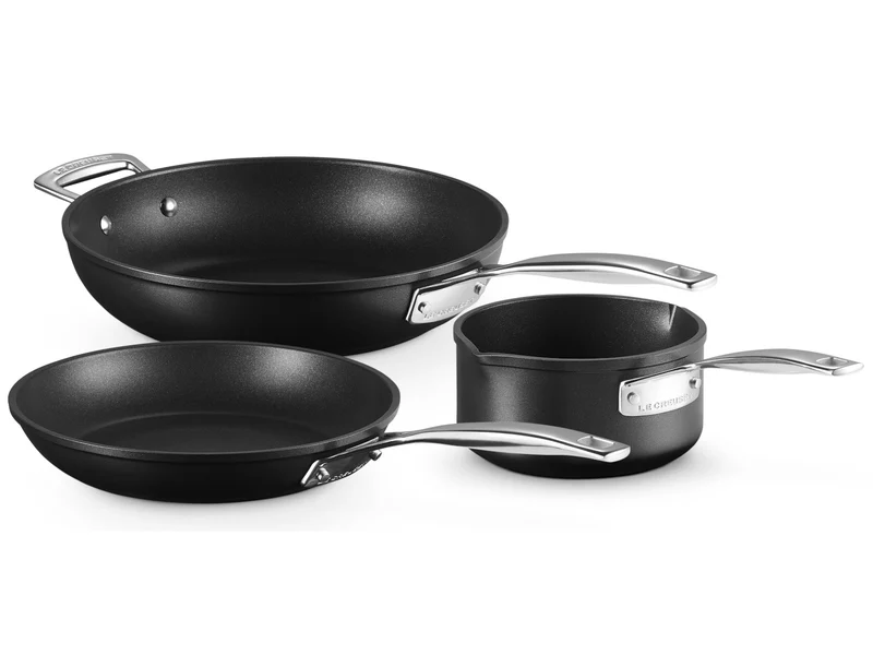 Le Creuset Aluminium-Antihaft Kochset 3tlg