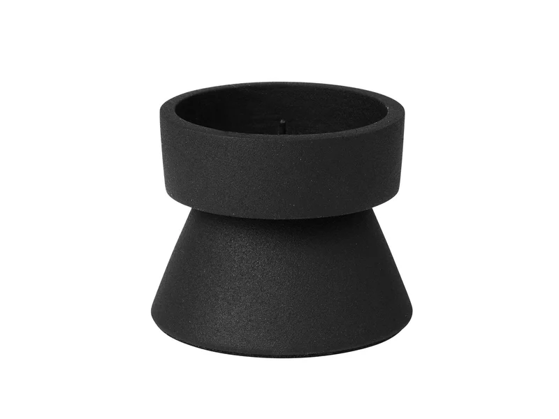 Broste Copenhagen Anker black Leuchter 7cm