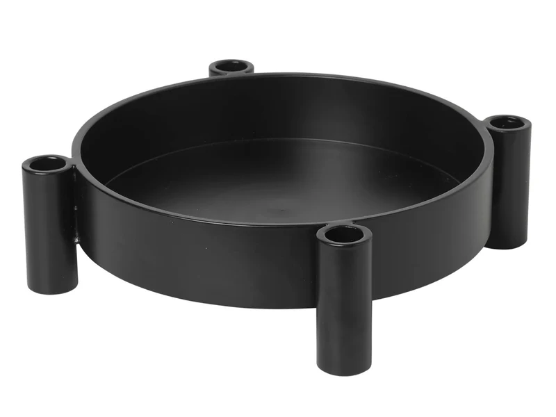 Broste Copenhagen Silke black Leuchter 32cm