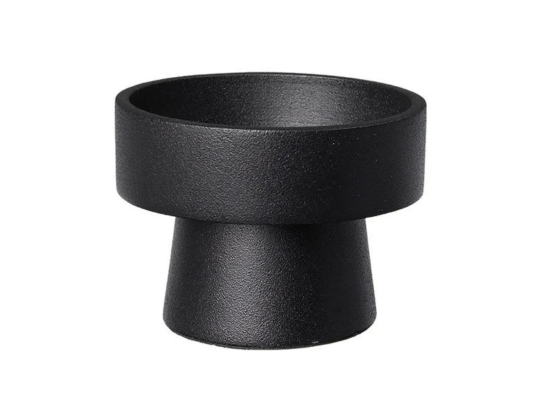 Broste Copenhagen Anker black Leuchter 8cm