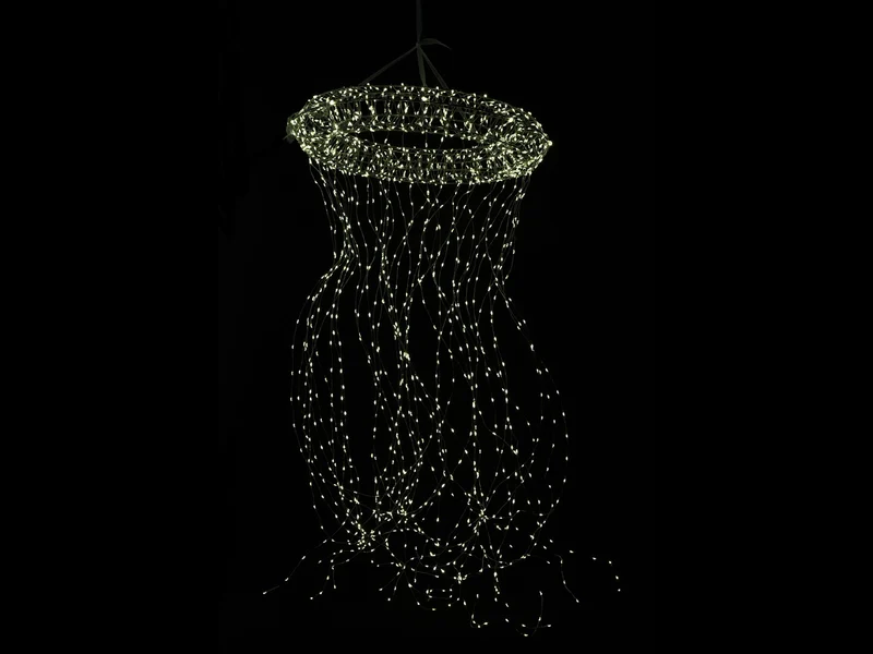 Countryfield Kranzkronleuchter LED Fairy L silber 50cm