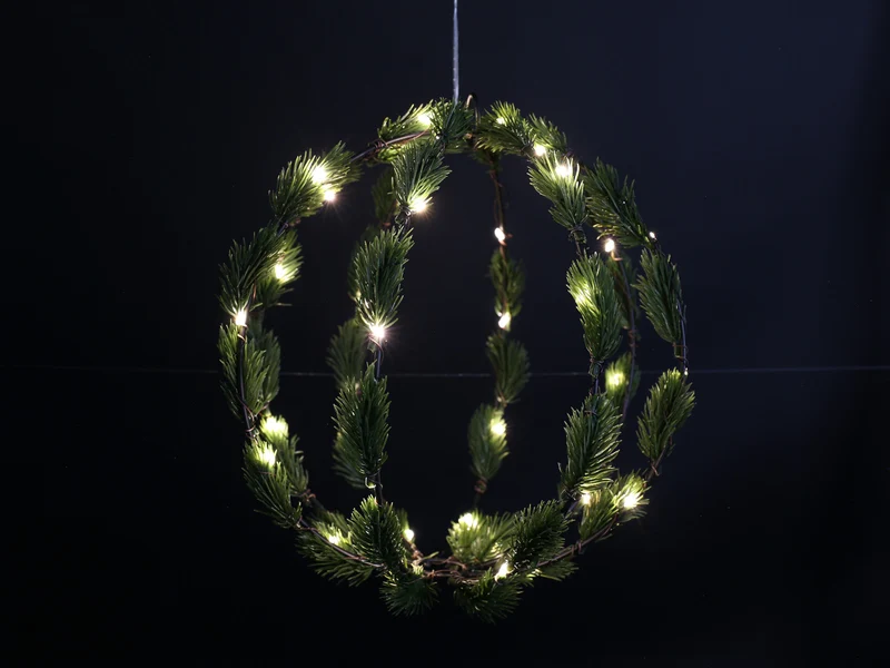 Countryfield Kugel LED Pinus L grün 25cm