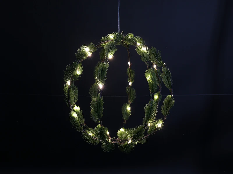 Countryfield Kugel LED Pinus M grün 20cm