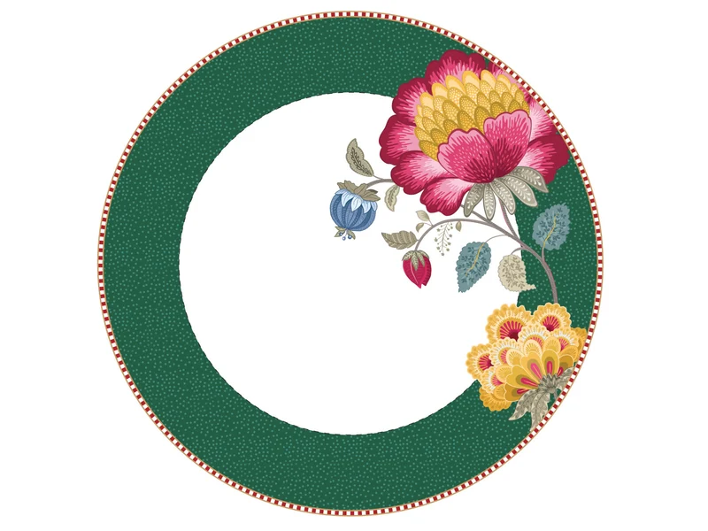 PIP STUDIO Fantasy Green Speiseteller 26,5cm