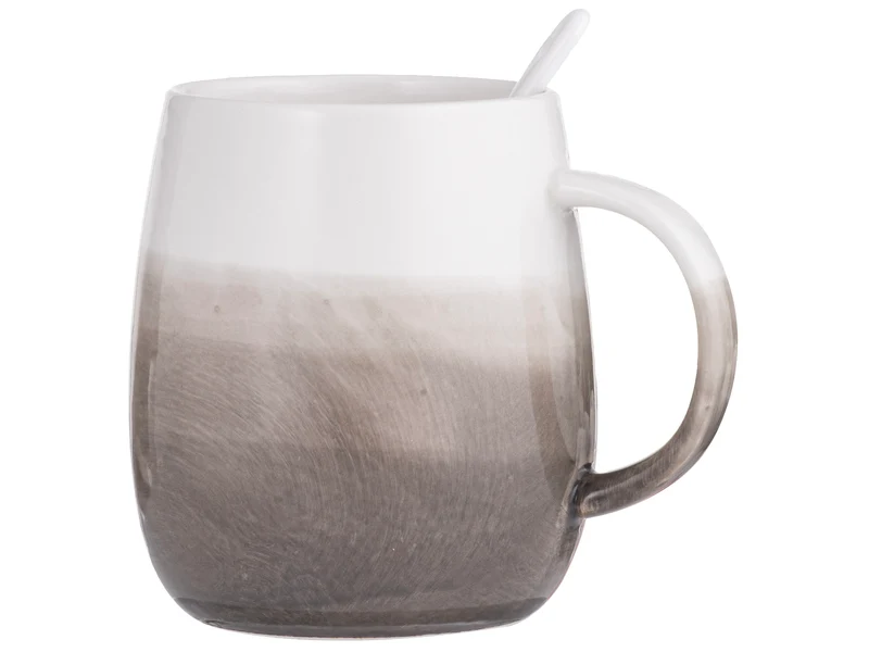 ladelle Immerse schattiert Mokka Becher- & Löffel-Set 12cm