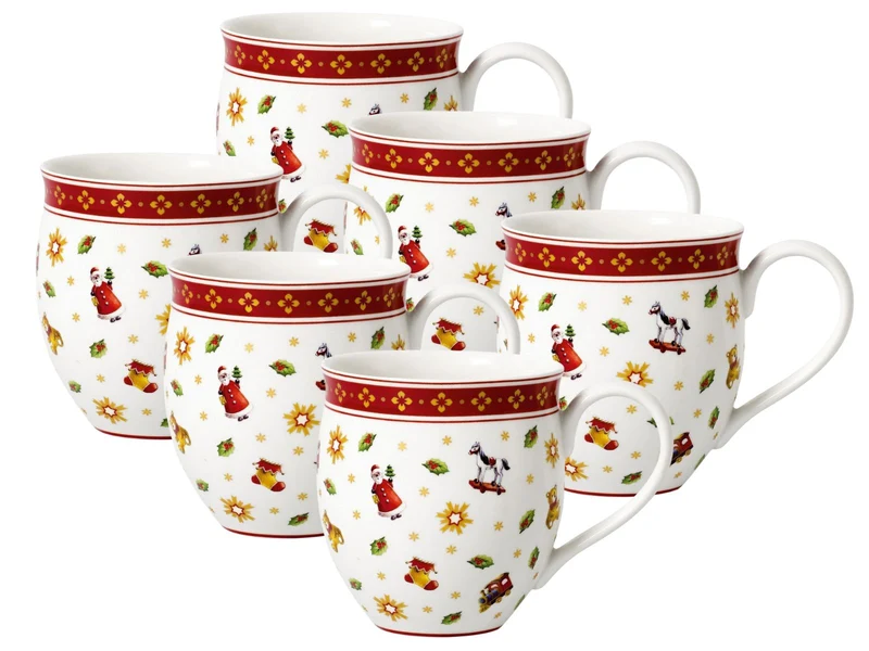 Villeroy & Boch Toy's Delight Becher mit Streumotiv 0,44 l Set6