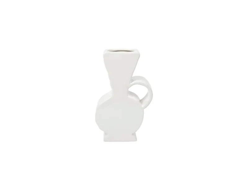 Broste Copenhagen Etta Vase Off White 19x8x30cm