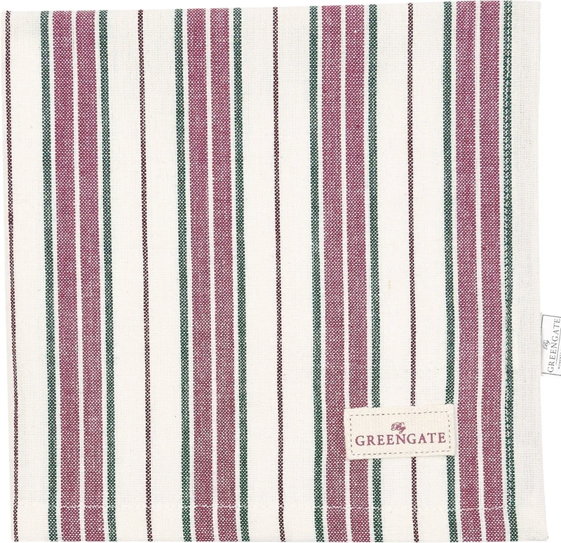 Greengate Lucianna Stoffserviette white 40 x 40 cm