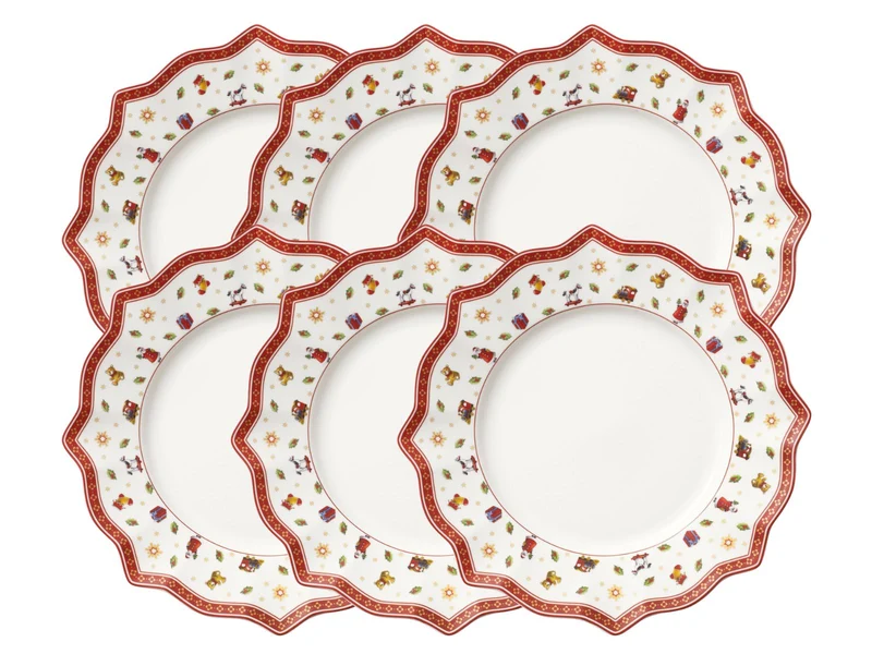 Villeroy & Boch Toy's Delight Speiseteller weiss 29 cm Set6