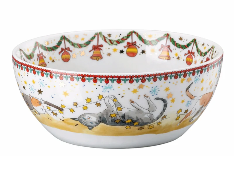Hutschenreuther Sammelkollektion 2024 Weihnachtsleuchten II Müslischale 15cm