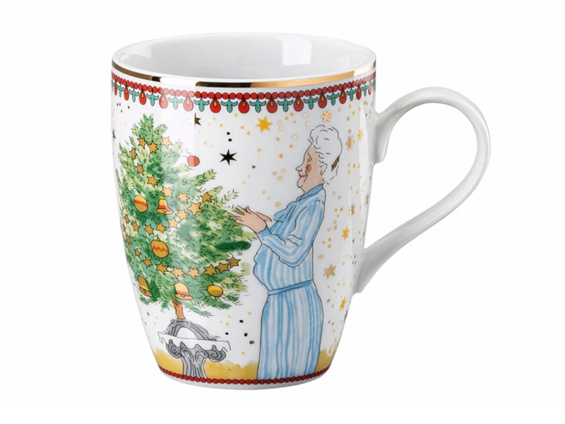 Hutschenreuther Sammelkollektion 2024 Weihnachtsleuchten II Becher mit Henkel 360ml