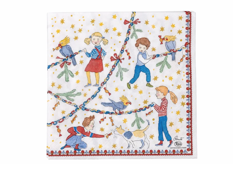 Hutschenreuther Sammelkollektion 2024 Weihnachtsleuchten Servietten 33x33cm