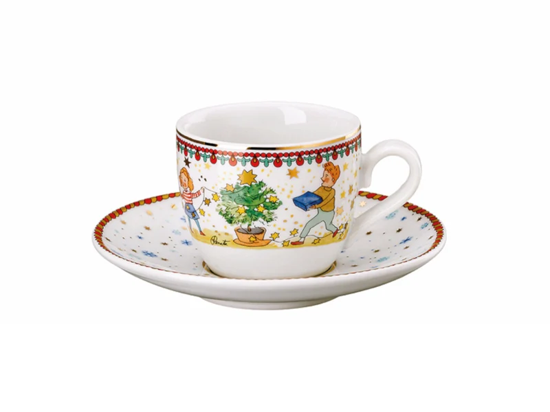 Hutschenreuther Sammelkollektion 2024 Weihnachtsleuchten Espressotasse 2tlg