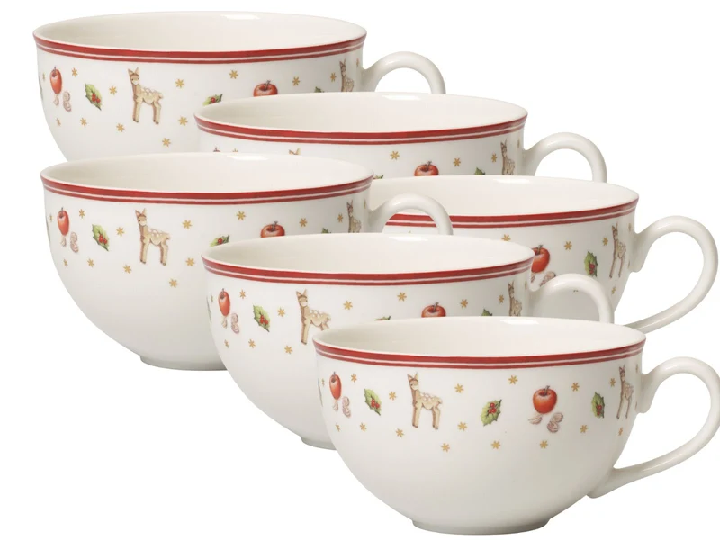 Villeroy & Boch Toy's Delight Milchkaffee-Obertasse 0,3 l Set6