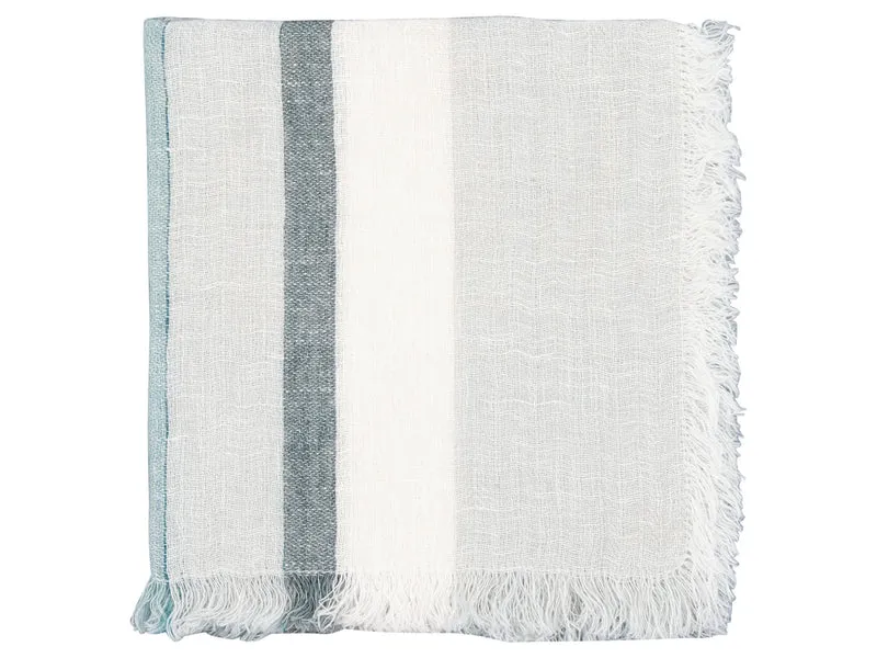 Greengate Mannie Leinenserviette dusty green 40x40cm