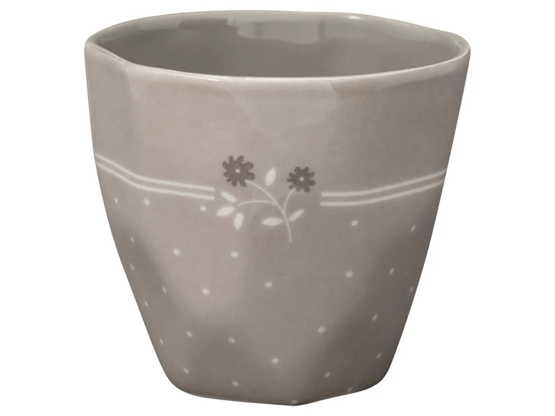 Greengate Elements Eileen Latte Cup grey 0,35l