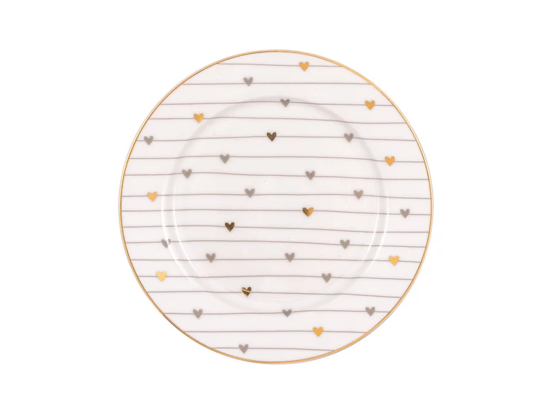Greengate Grace Brotteller grey 15cm