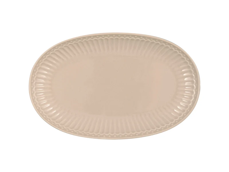 Greengate Alice Servierplatte creamy fudge 23cm