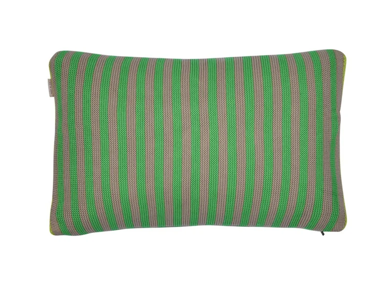 PIP STUDIO Bonsoir Stripe Kissen Cushion green 40x60cm (1Stück)