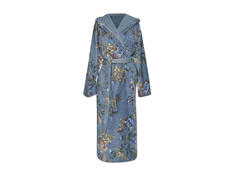 PIP STUDIO Secret Garden Bademantel blau XL (1Stück)