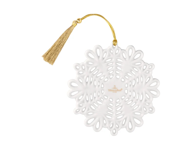 Villeroy & Boch Christmas Classics Ornament Schneeflocke 10cm