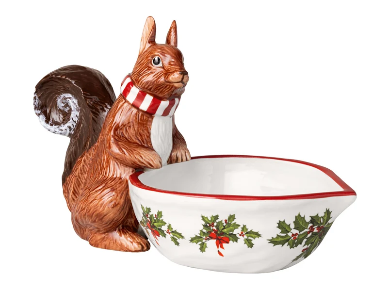 Villeroy & Boch Toy's Fantasy Eichhörnchen mit Schale 20x10x12cm