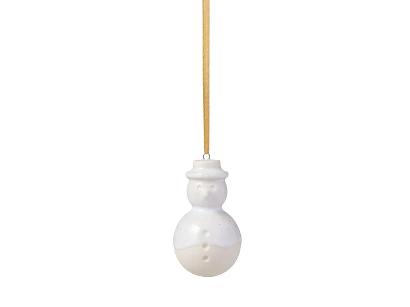 Villeroy & Boch Winter Glow Ornament Schneemann 8cm