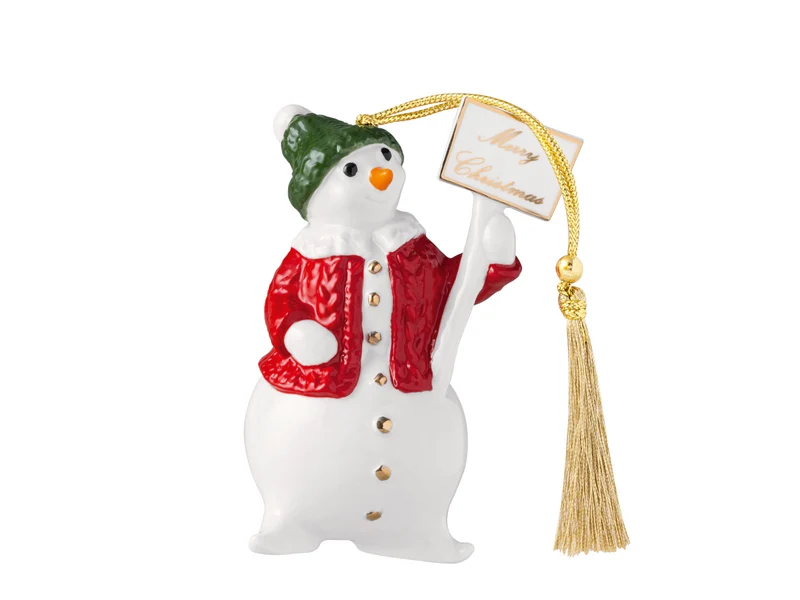 Villeroy & Boch Christmas Classics Ornament Schneemann 9,5cm