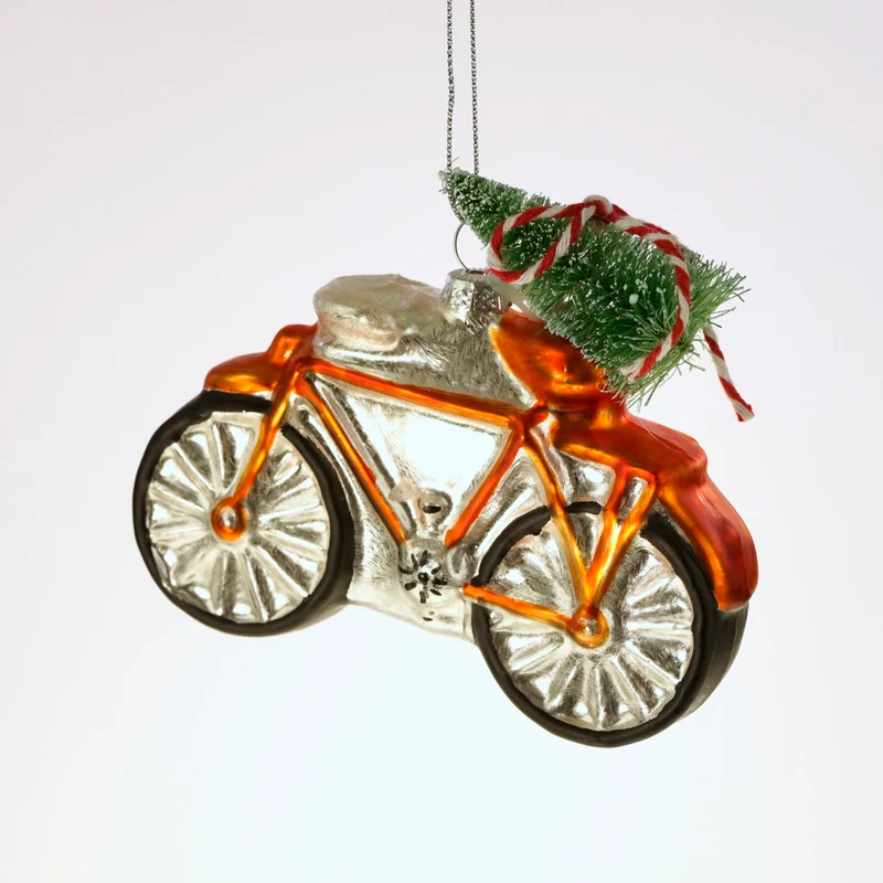 Werner Voß E-Bike Glashänger rot 11x9cm