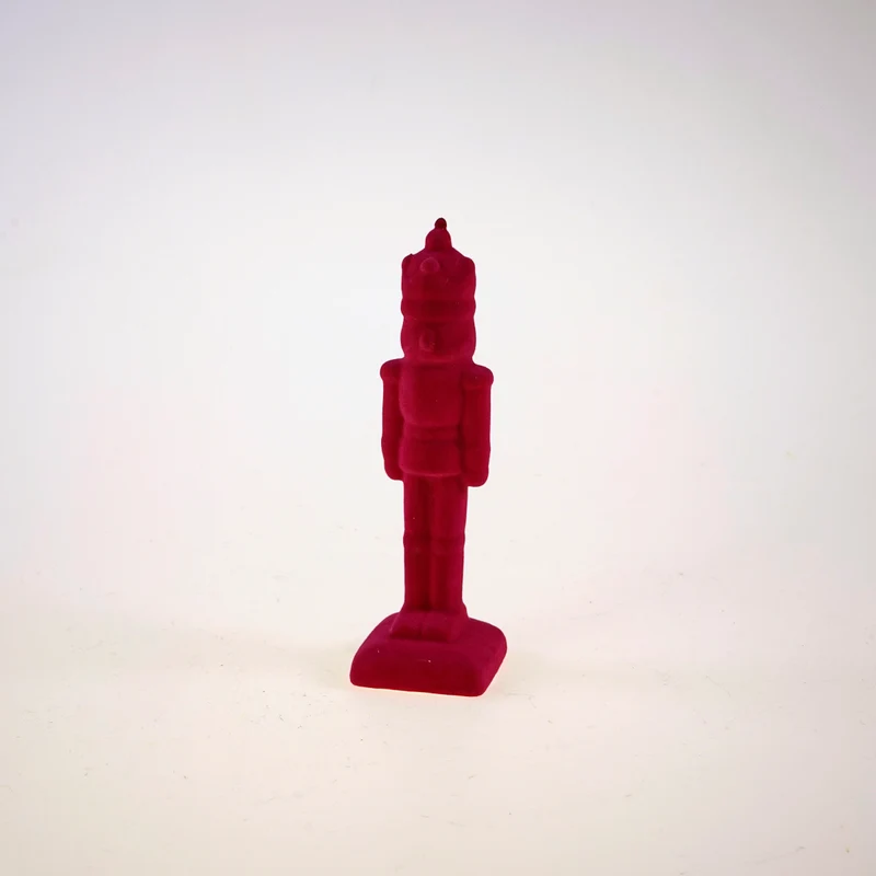 Werner Voß Nussknacker pink beflockt 16cm