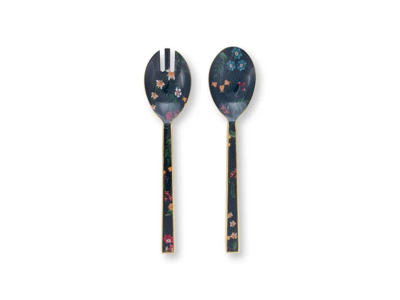 PIP STUDIO Berry Blues Salatbesteck 25cm