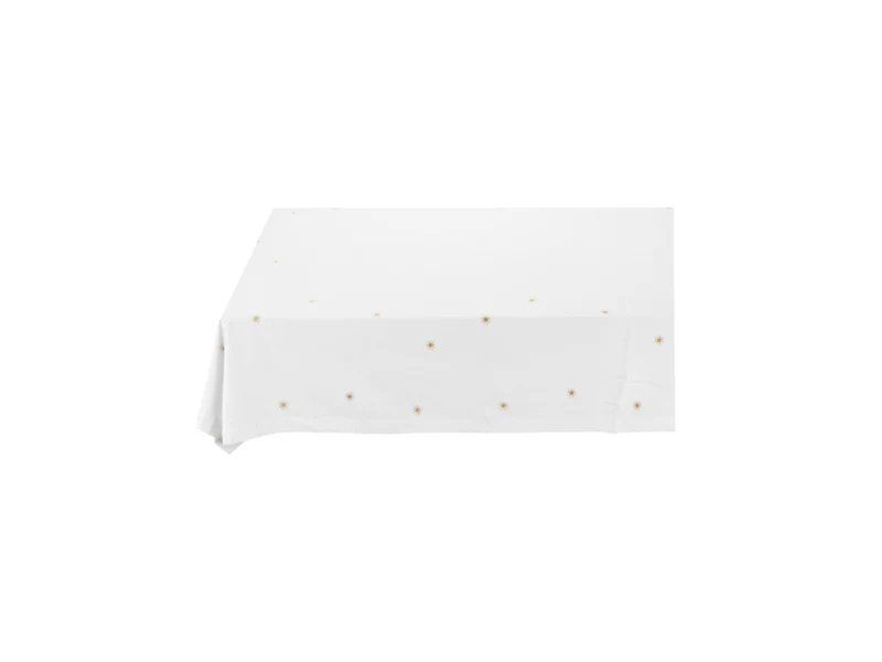 PIP STUDIO Dot Delight Tischdecke mit Stickerei Sterne gold 180x300cm