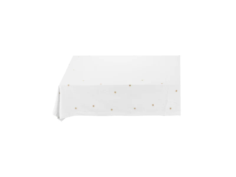 PIP STUDIO Dot Delight Tischdecke mit Stickerei Sterne gold 160x250cm