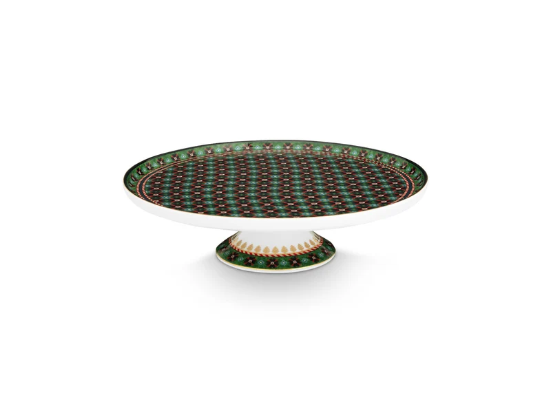 PIP STUDIO Berry Blues Tortenplatte klein clover green 21cm